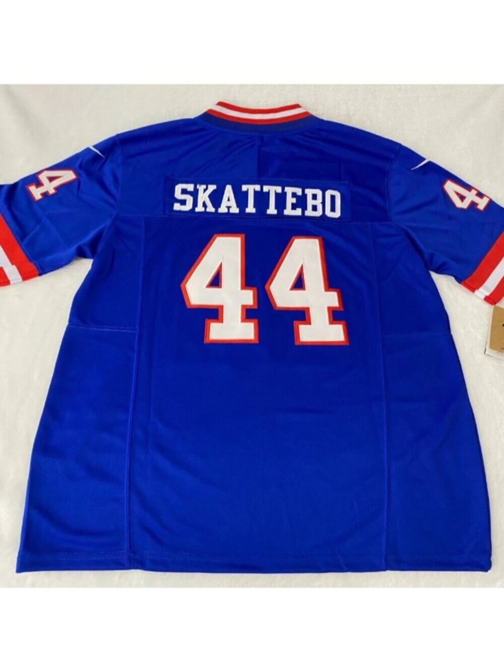 Cam Skattebo Stitched Jersey Blue Royal Vapor